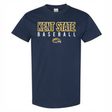 KSU Navy Baseball Short-Sleeve Tee