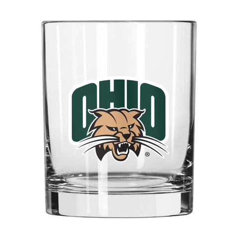 Ohio Bobcats 14oz Rocks Glass