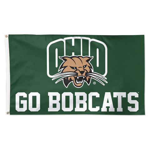 Ohio Bobcats 3x5 Go Bobcats Flag