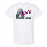 Ohio Bobcats A-Town 90's White Short Sleeve T-Shirt