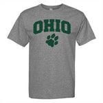 Ohio Bobcats Arched Paw Oxford T-Shirt