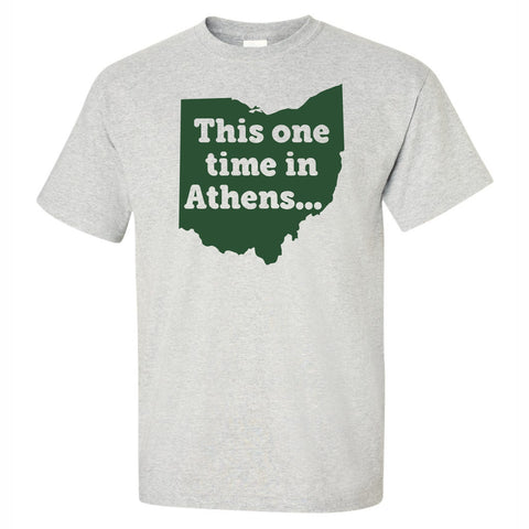 Ohio Bobcats One Time in Athens Oxford T-Shirt