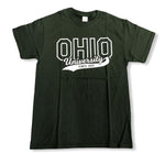 Ohio Bobcats Outline Since 1804 Forest Green T-Shirt