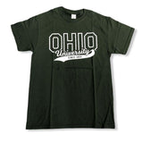 Ohio Bobcats Outline Since 1804 Forest Green T-Shirt