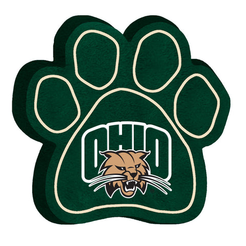 Ohio Bobcats Pawprint Dog Toy