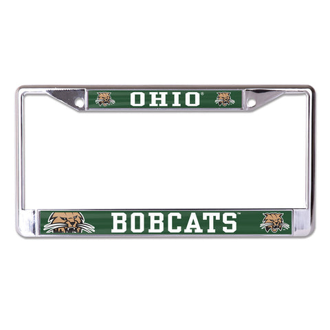 Ohio Bobcats Quad Cat License Plate Frame