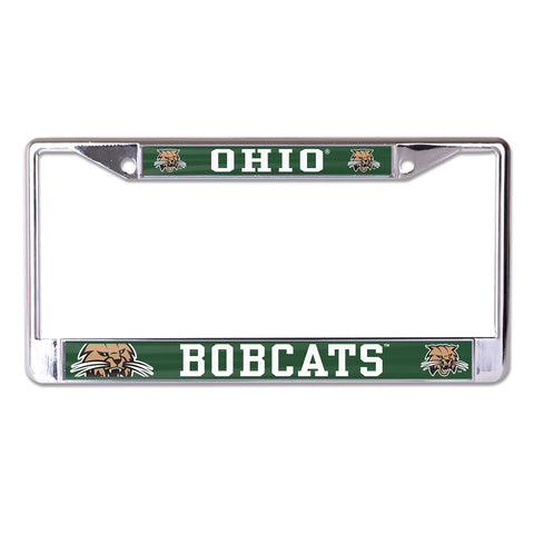 Ohio Bobcats Quad Cat License Plate Frame