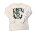 Ohio Bobcats Seal Ash Long Sleeve T-Shirt