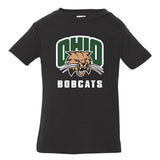 Ohio University Infant Attack Cat Black T-Shirt