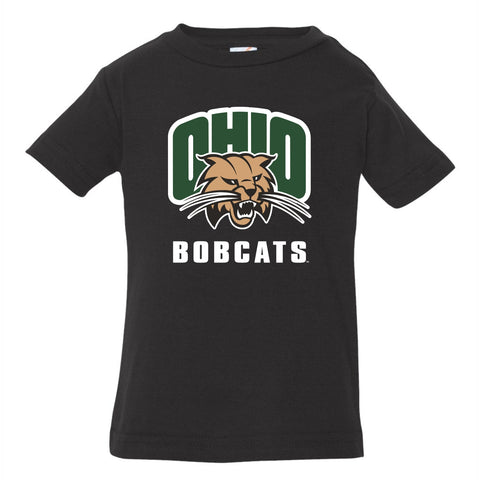 Ohio University Infant Attack Cat Black T-Shirt