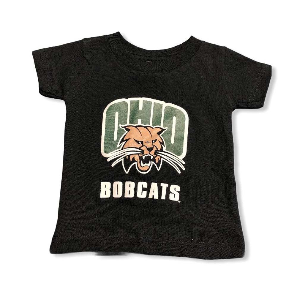 Ohio University Infant Attack Cat Black T-Shirt