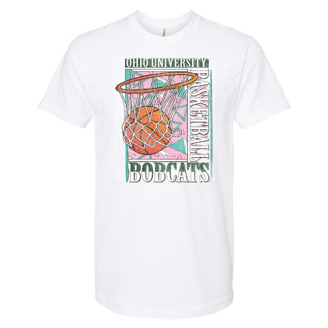 OU Bobcats 90's Vintage Basketball Tee