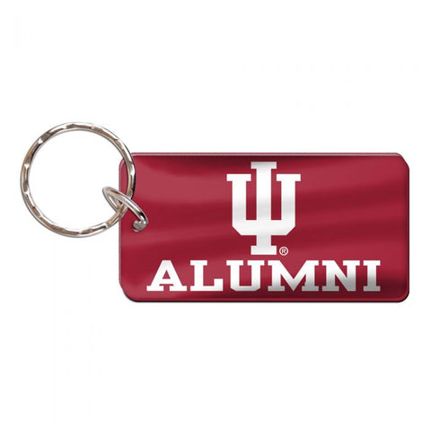 Indiana Hoosiers Red Alumni Keychain